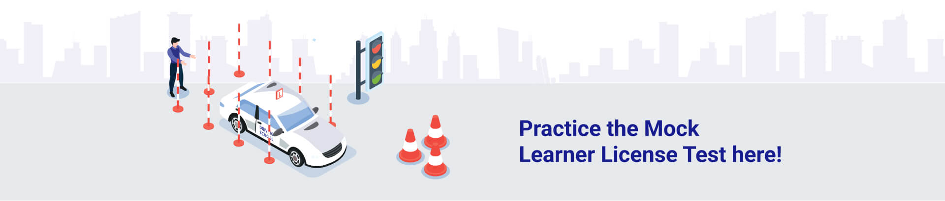 Car Driving Practice The Mock Learner License Test