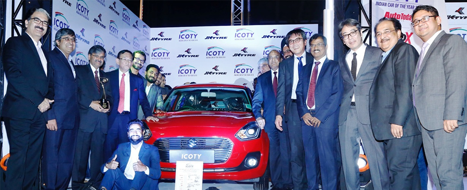 all-new Swift awarded Indian Car of the Year (ICOTY) 2019