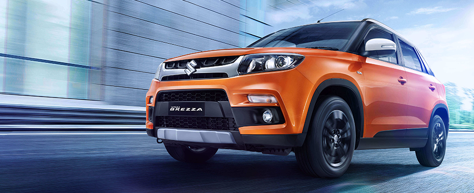 Maruti Suzuki Vitara Brezza (Orange)